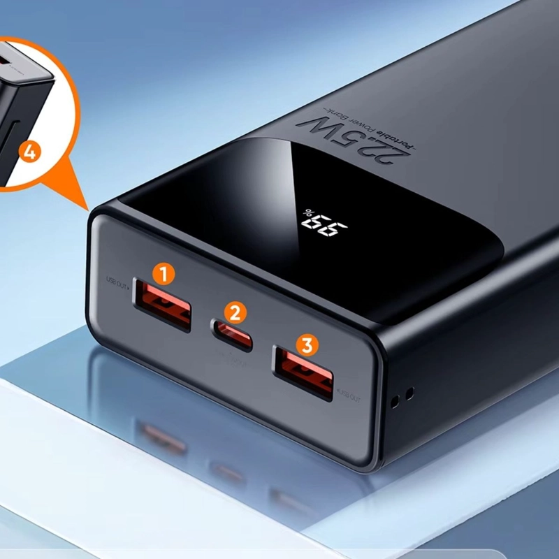 CARGADOR PORTATIL POWER BANK 20W CELULAR VIAJE HOGAR LAU - 3