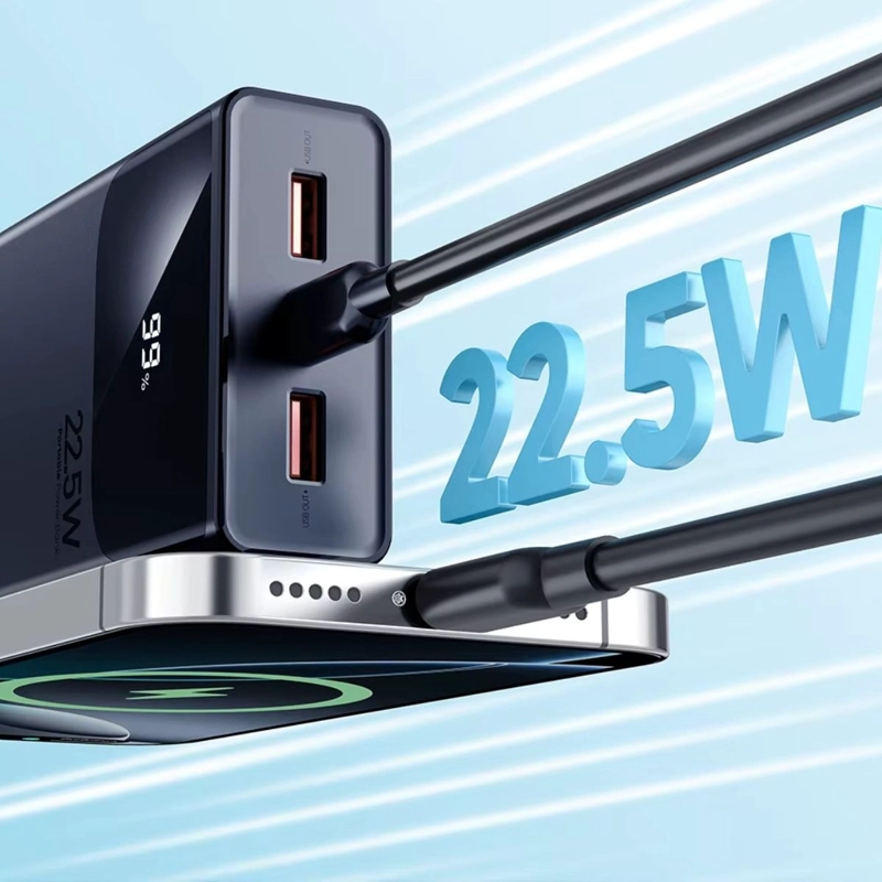 CARGADOR PORTATIL POWER BANK 20W CELULAR VIAJE HOGAR LAU - 6