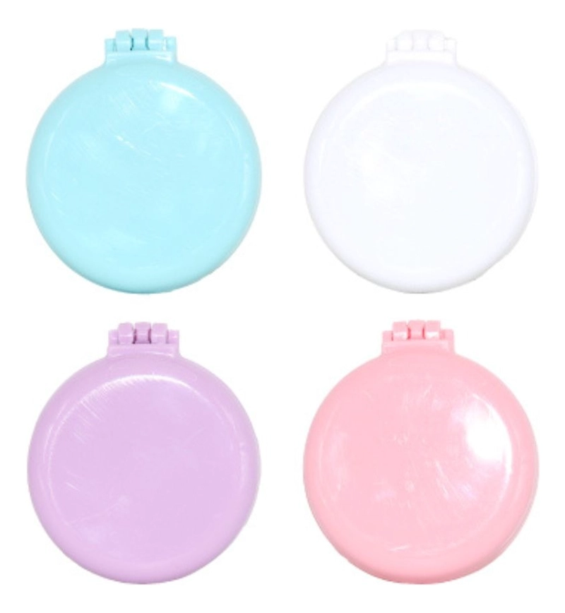 SET 8 CEPILLOS ARCOIRIS PLEGABLE CON ESPEJOS NIÑAS LAU - 5