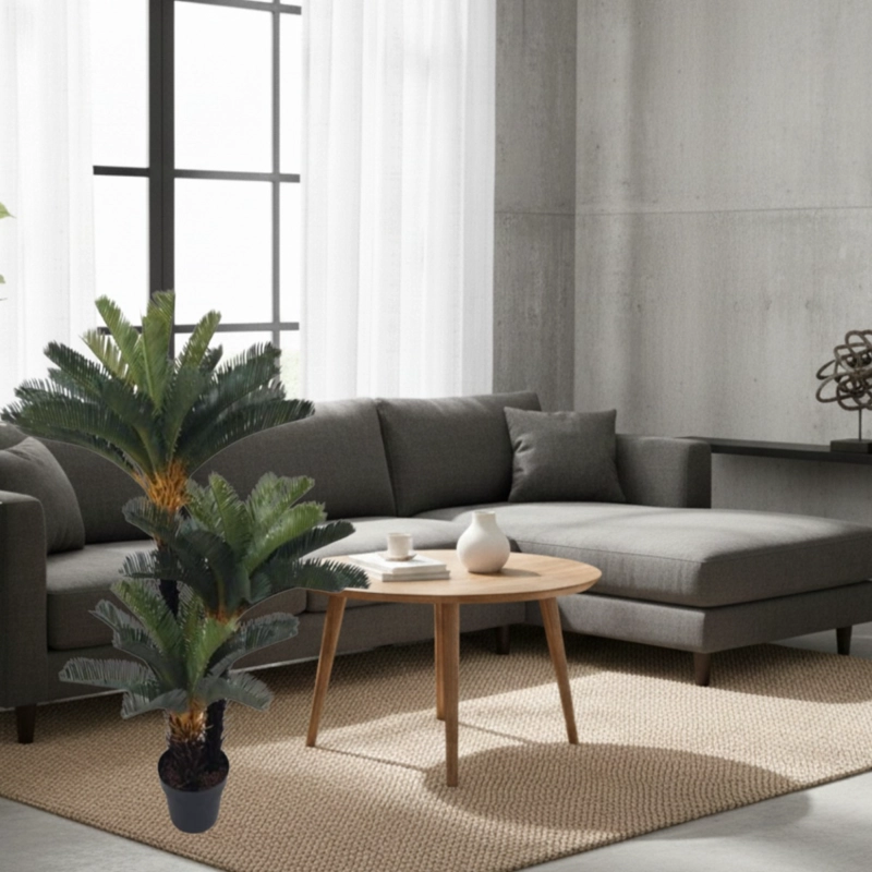 PLANTA ARTIFICIAL PALMERA DISEÑO BOTANICO TROPICAL JHN - 9