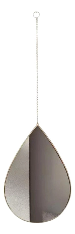 SET 3 ESPEJO PARED DECORATIVO FORMA GOTA ADORNO COLGANTE JHN - 3