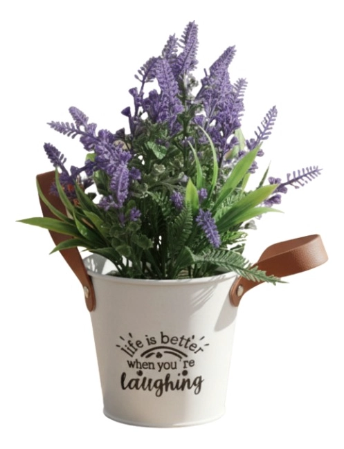 SET 2 PLANTA ARTIFICIAL DECORATIVA LAVANDA ENCANTO JHN - 1