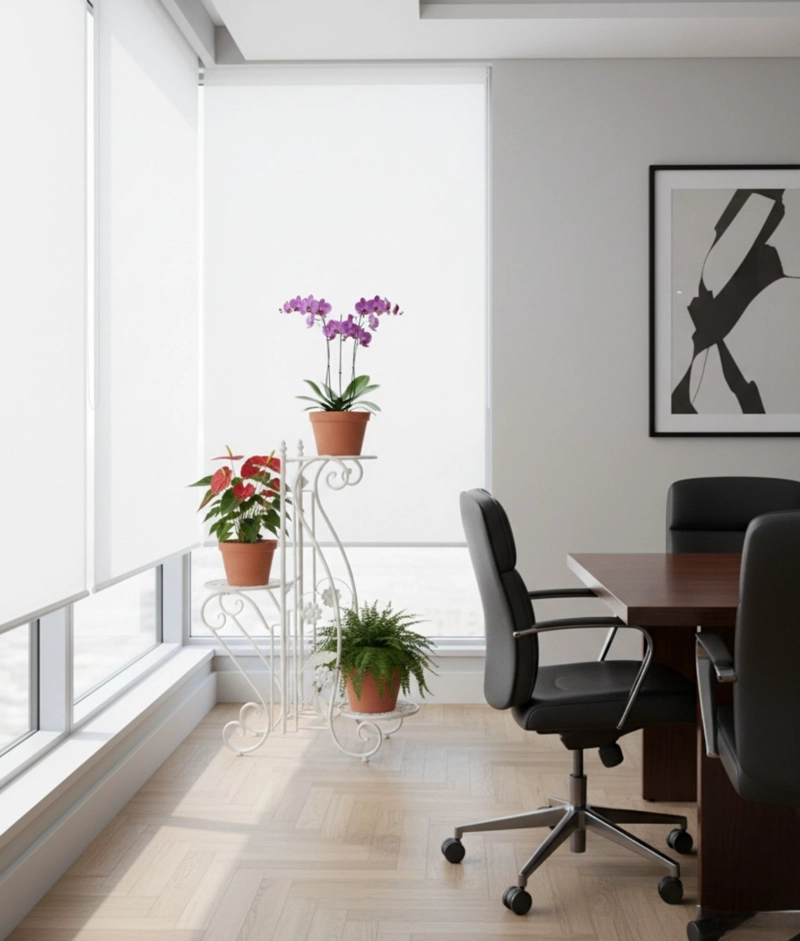 PORTA MACETA SOPORTE VERTICAL DECORATIVO 3 NIVELES JHN - 6