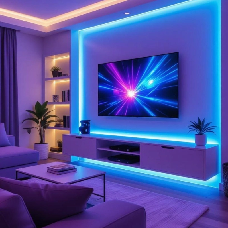 CINTA DE ILUMINACION LED COLORES NEON FLEX 5 METROS LAU - 2