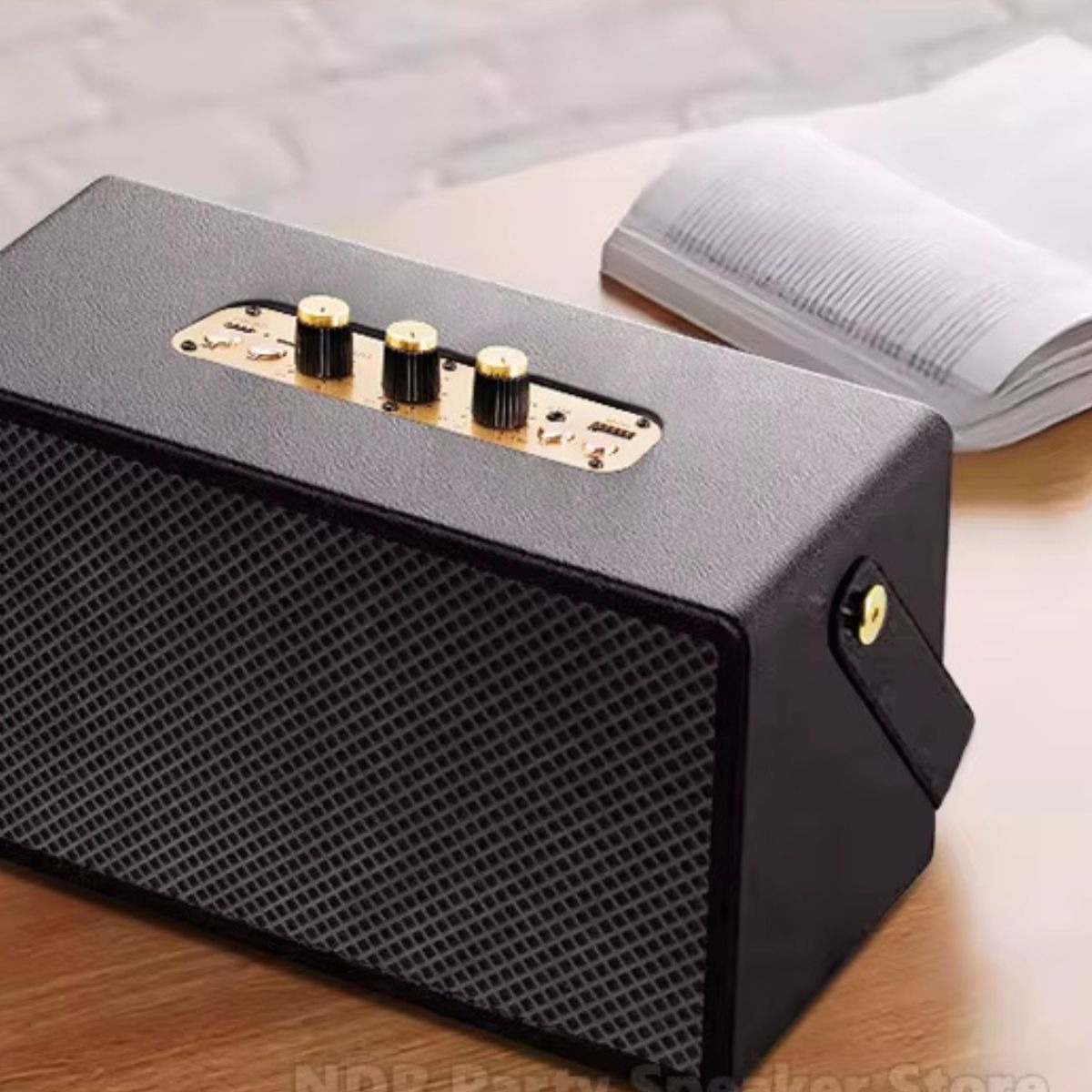 PARLANTE PORTATIL BLUETOOTH ESTILO RETRO MUSICA LAU - 3