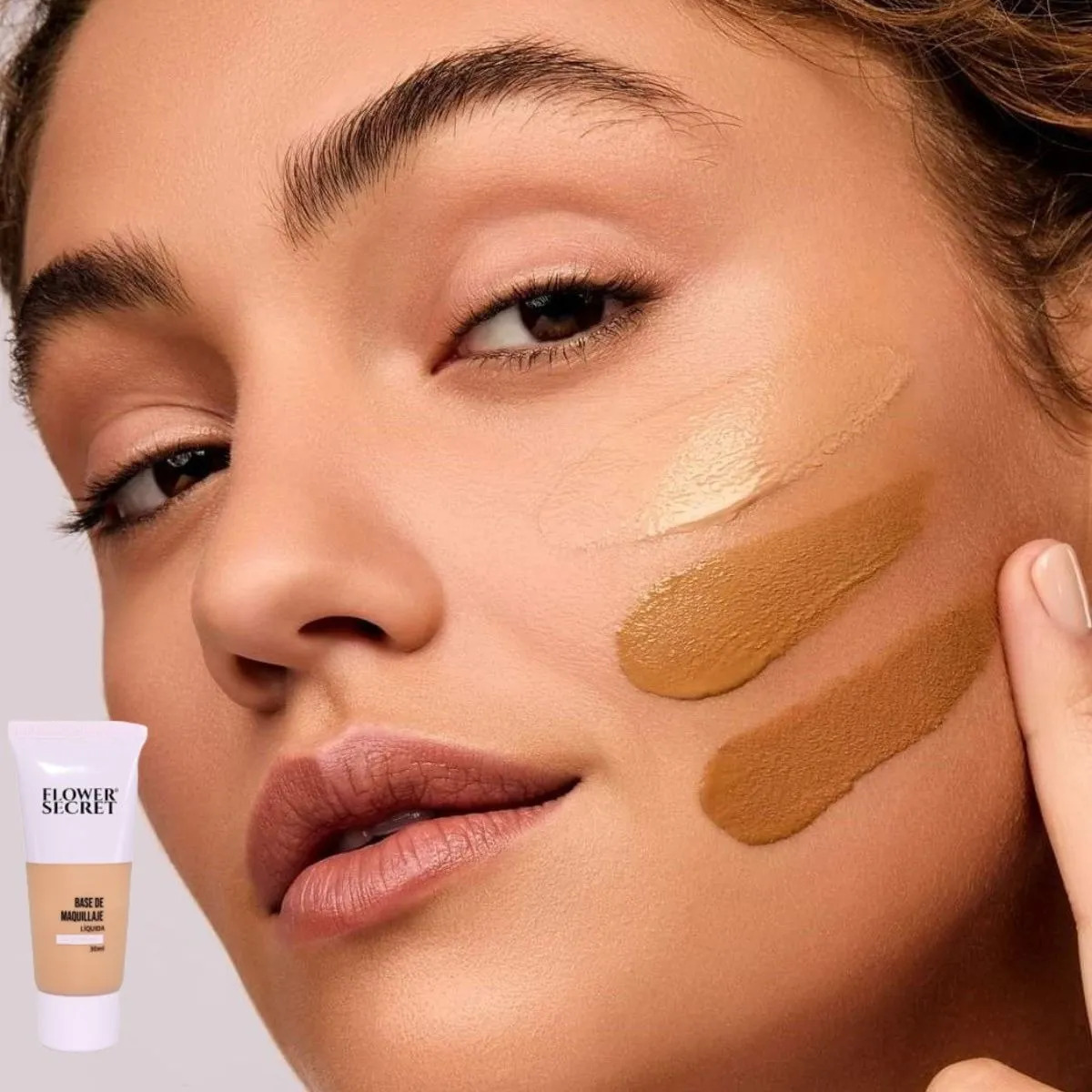 PACK 4 BASES DE MAQUILLAJE LIQUIDA COBERTURA LIGERA 30ML LAU - 7