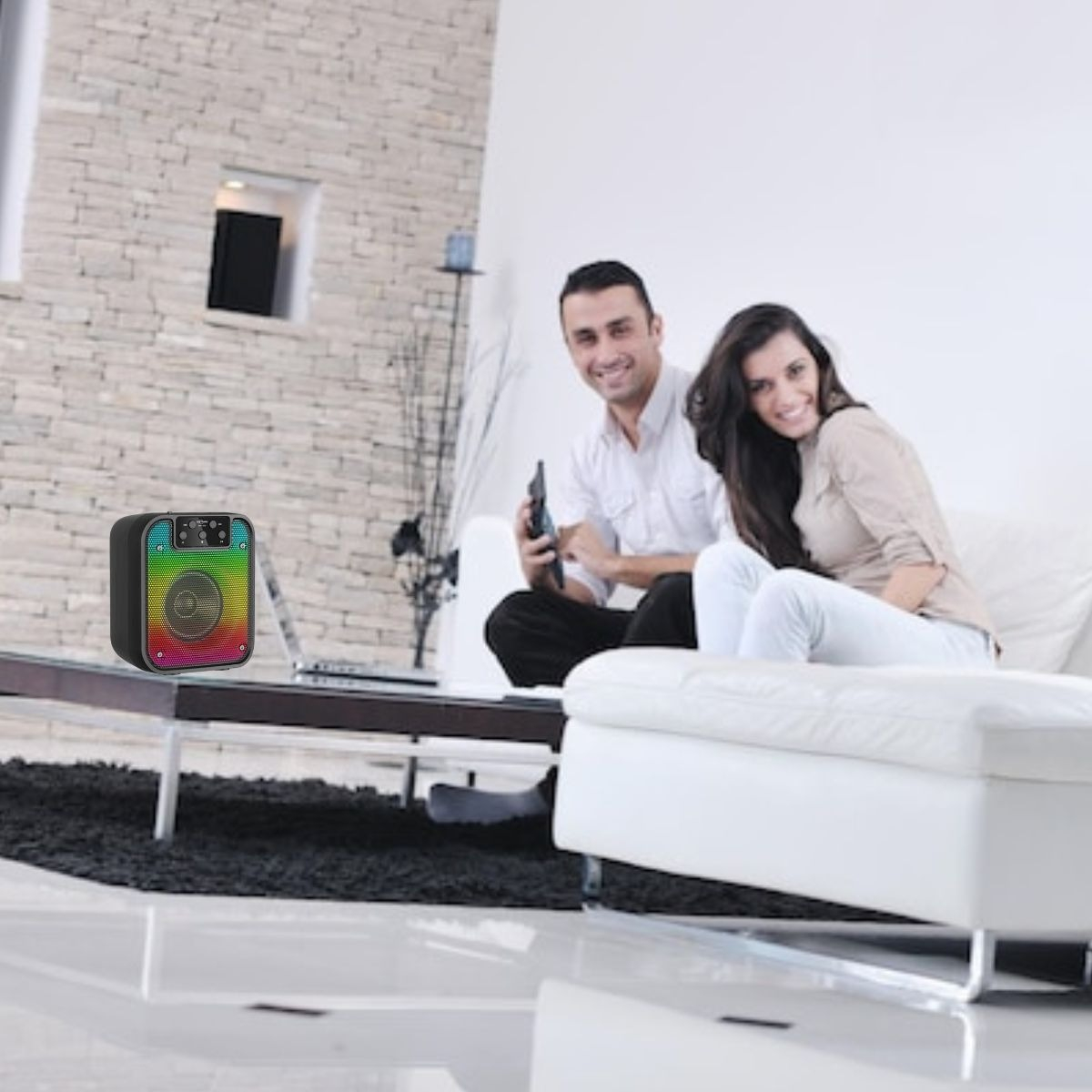 PARLANTE INALAMBRICO PORTATIL BLUETOOTH MUSICA SONIDO LAU - 8