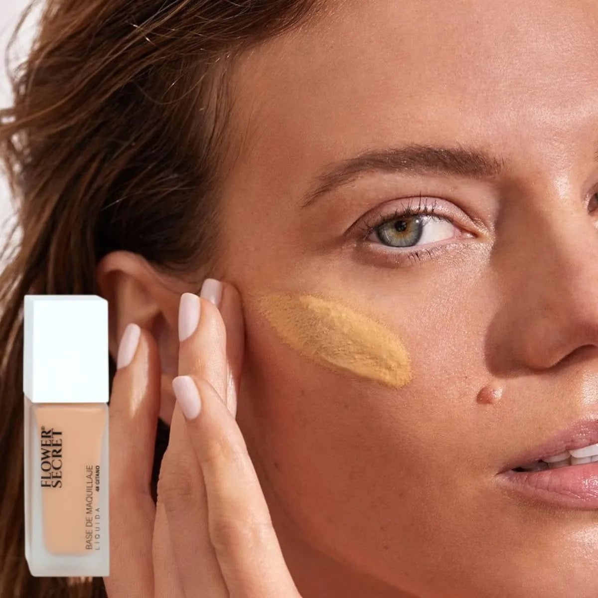 PACK 12 BASES DE MAQUILLAJE LIQUIDO 30ML ACABADO NATURAL LAU - 1