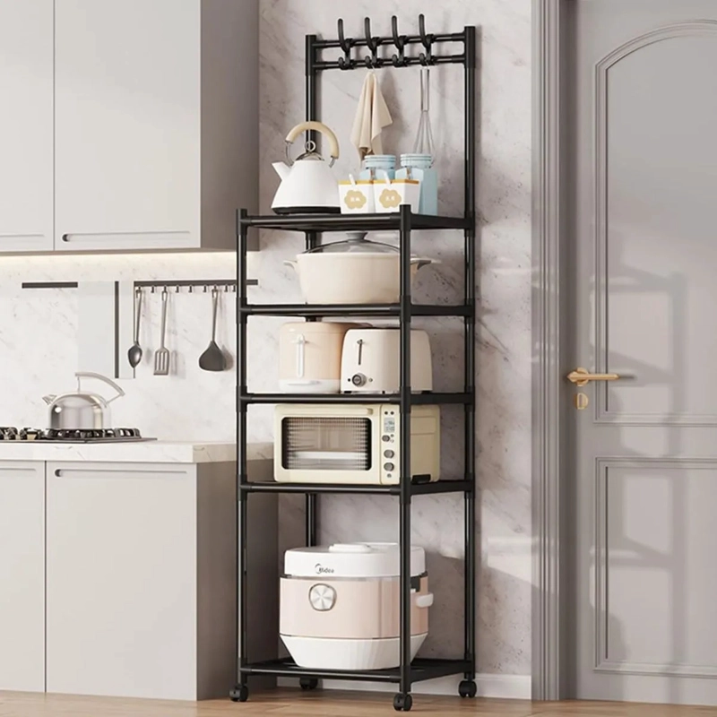 ORGANIZADOR DE 5 NIVELES CON RUEDAS BAÑO LAVANDERIA LAU - 6