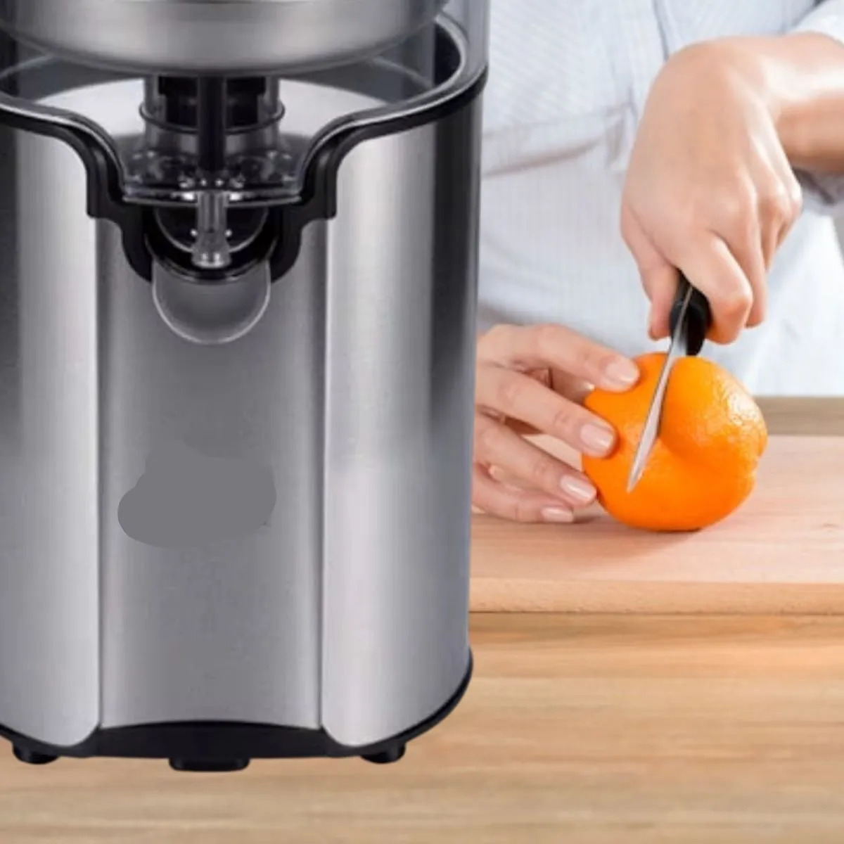MAQUINA EXPRIMIDOR DE NARANJAS 100W ACERO INOX LAU - 6