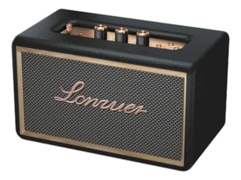 PARLANTE PORTATIL ALTAVOZ RETRO INALAMBRICO CLASICO LAU - 3