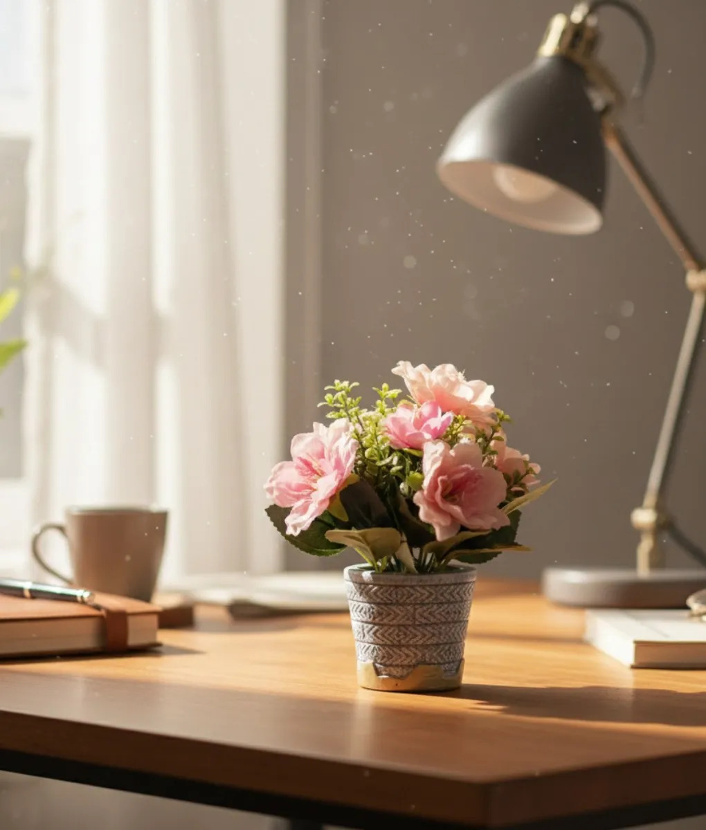 PLANTA ARTIFICIAL DECORATIVA ARMONIA FLORAL COMPACTO JHN - 10
