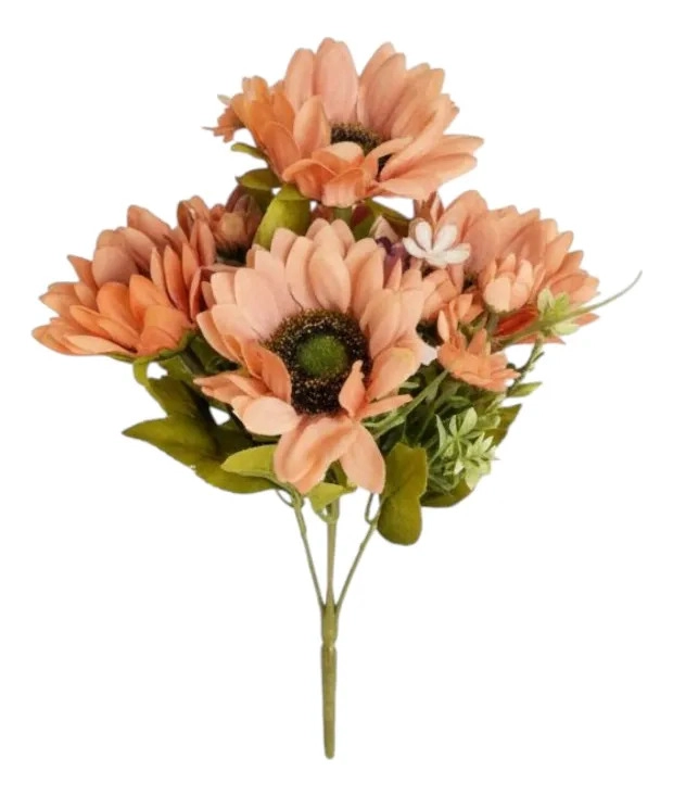 SET 2 RAMO FLORAL ARTIFICIAL SILVESTRE ADORNO DECORATIVO JHN - 3