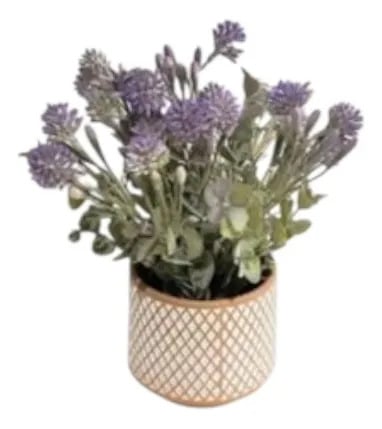 PLANTA DECORATIVA ARTIFICIAL DISEÑO TEXTURA TEJIDA JHN - 1