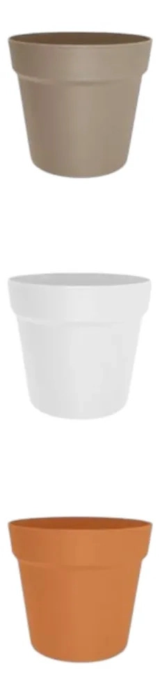 SET 2 MACETERO DECORATIVO DISEÑO CILINDRICO MODERNO JHN - 3