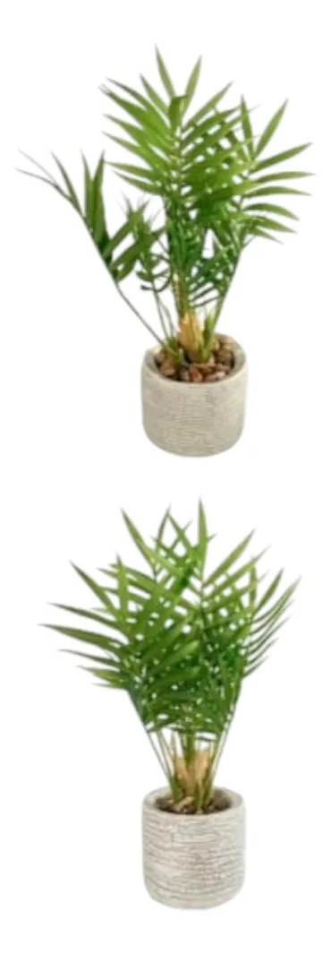 PLANTA DECORATIVA ARTIFICIAL PALMERA ADORNO BOTANICO JHN - 3