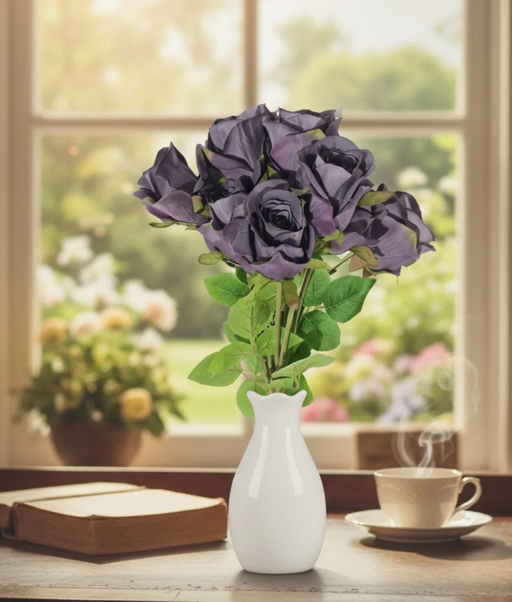 RAMO FLORAL ARTIFICIAL DECORATIVO ADORNO EXQUISITO JHN - 2