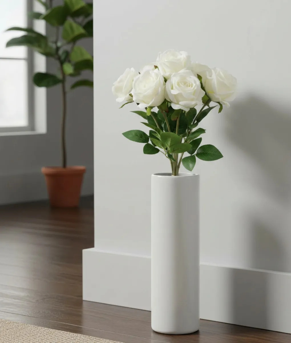 RAMO FLORAL ARTIFICIAL DECORATIVO ADORNO EXQUISITO JHN - 8