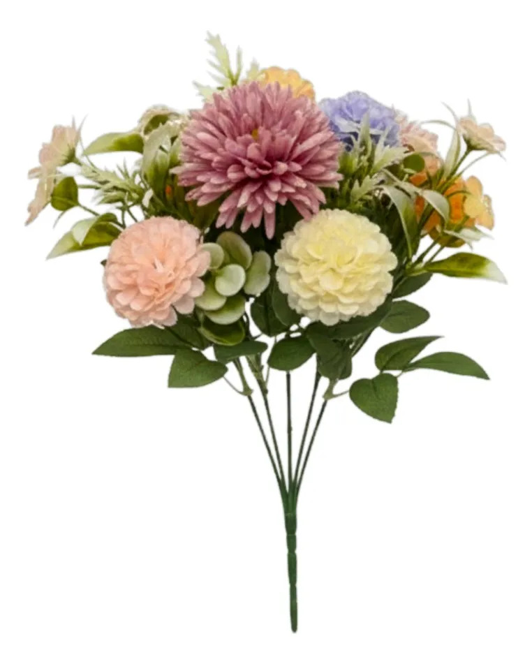 SET 2 RAMO FLORAL ARTIFICIAL ARTISTICO NATURALEZA ADORNO JHN - 1
