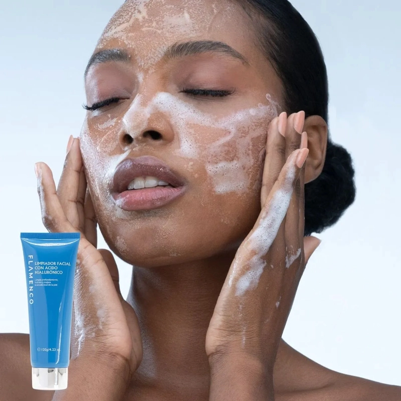 SET 2 LIMPIADOR FACIAL HIDRATANTE CON ACIDO HIALURONICO - 2