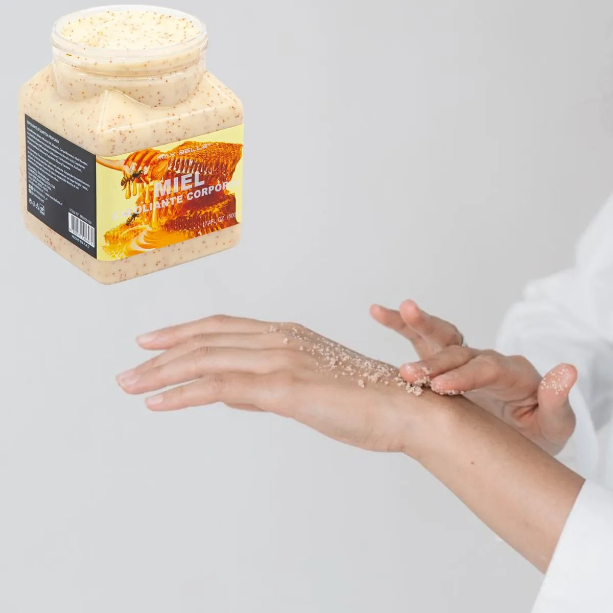 SET 2 EXFOLIANTES CORPORALES DE MIEL PIEL SUAVE LAU - 4