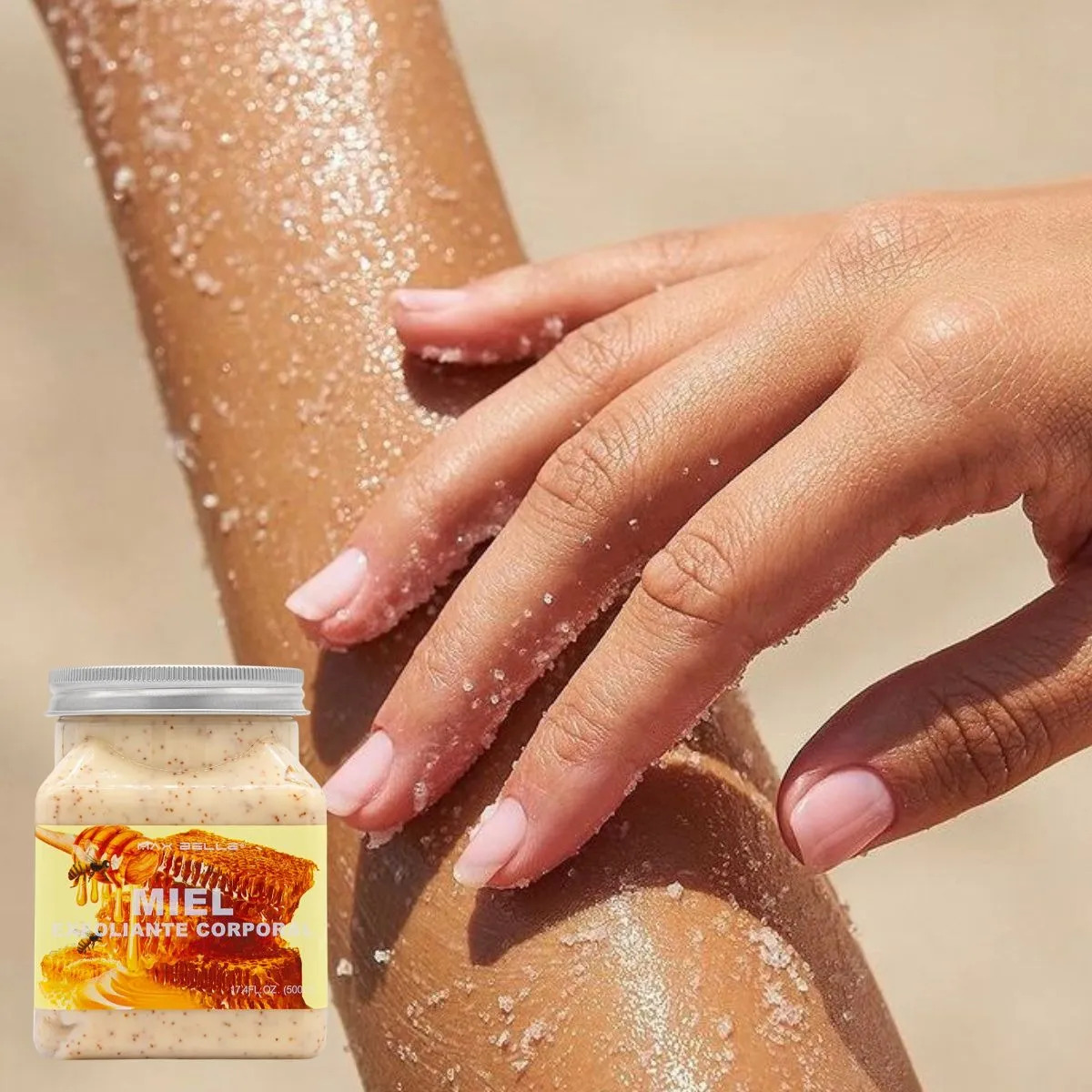 SET 2 EXFOLIANTES CORPORALES DE MIEL PIEL SUAVE LAU - 6