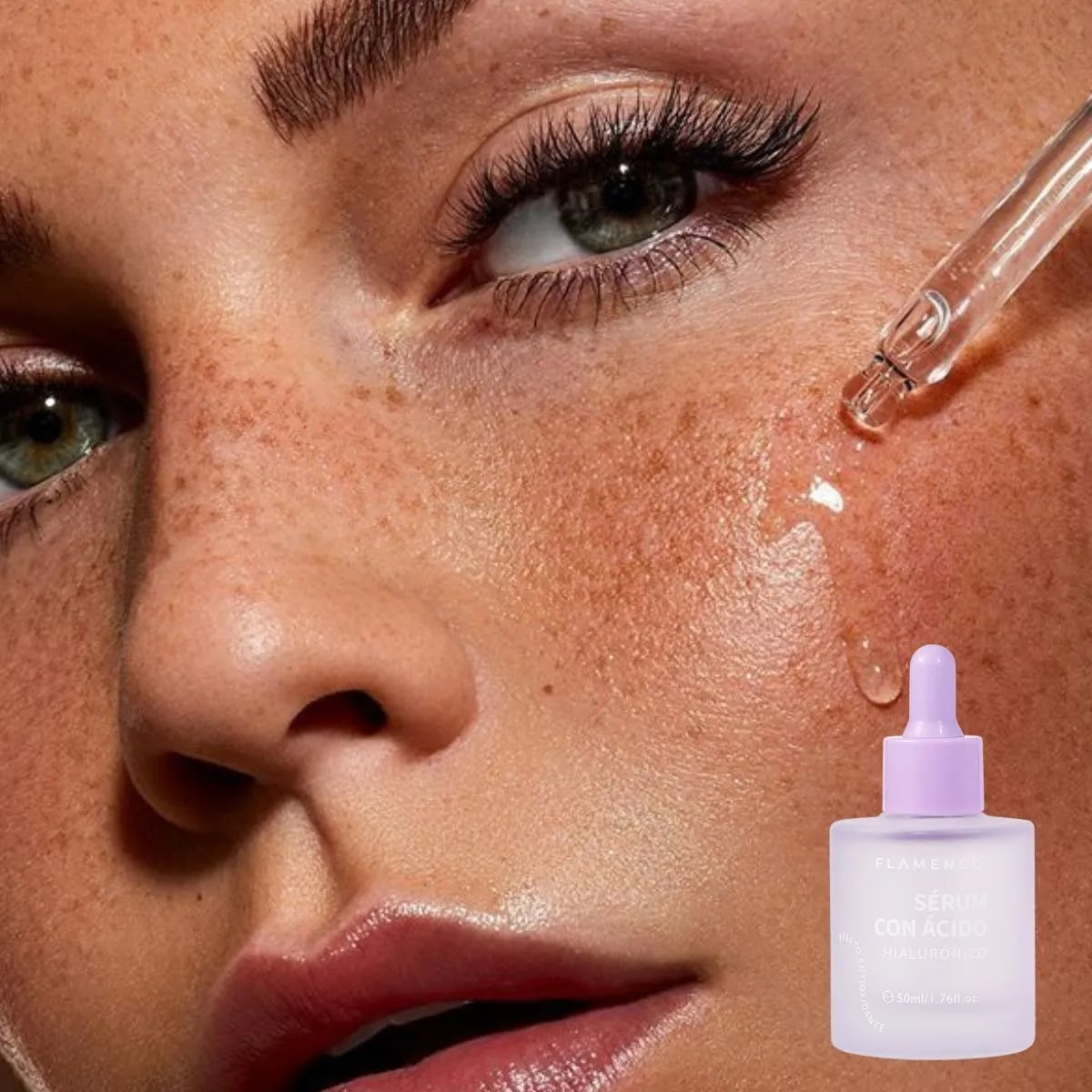 SERUM FACIAL DE ACIDO HIALURONICO HIDRATA REVITALIZA LAU - 5