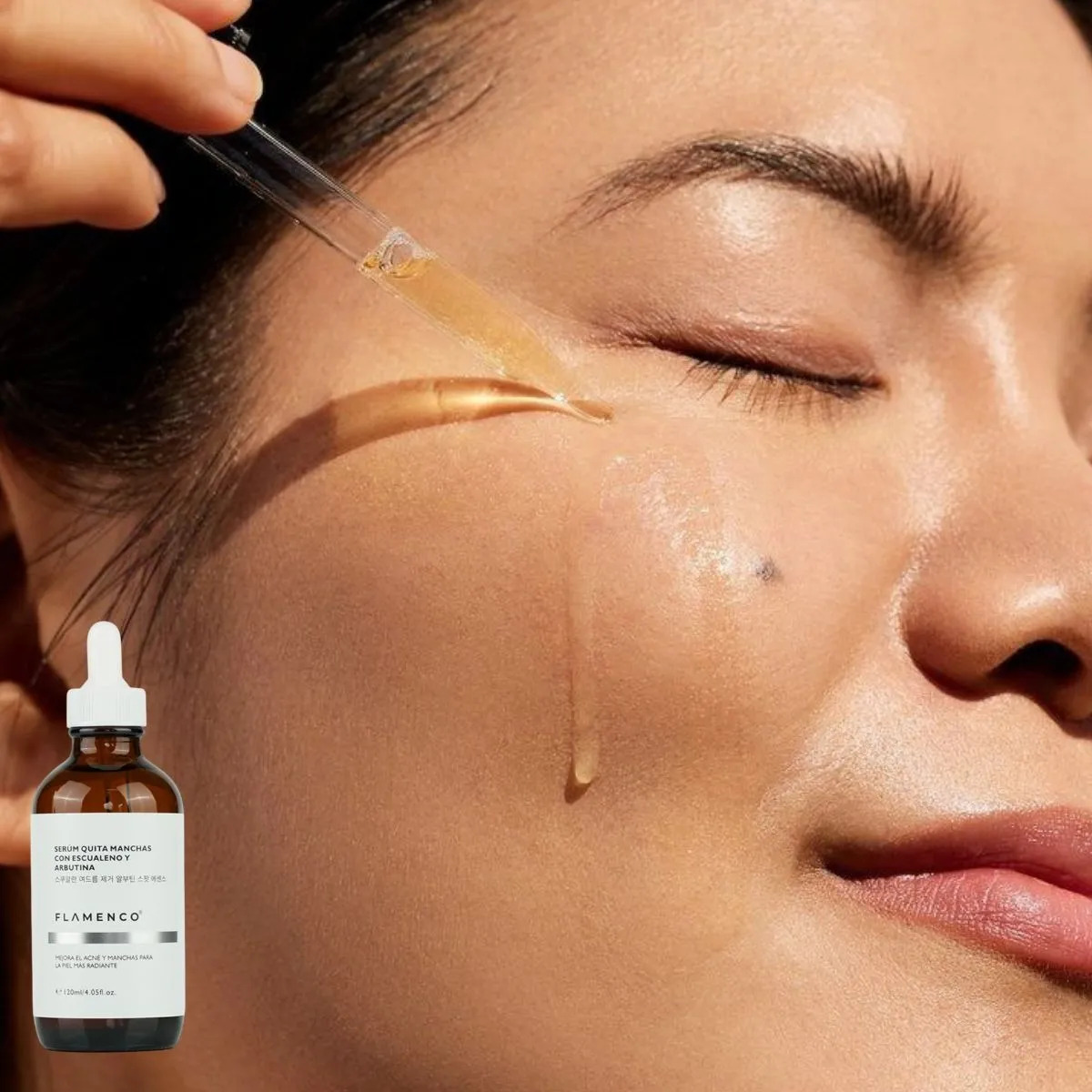 SERUM FACIAL DESPIGMENTANTE ANTIACNE ESCUALENO ARBUTINA LAU - 4