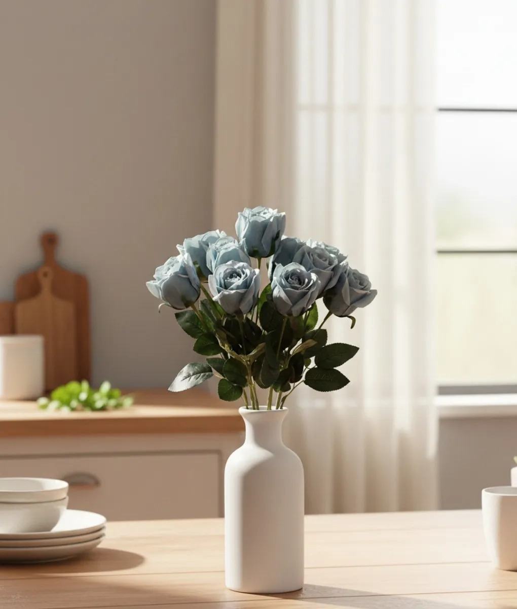 RAMO FLORAL ARTIFICIAL ADORNO ELEGANTE DECORATIVO JHN - 8