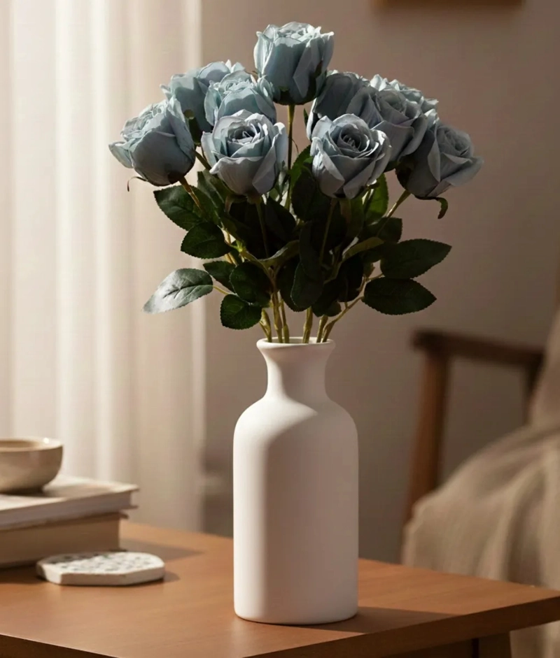 RAMO FLORAL ARTIFICIAL ADORNO ELEGANTE DECORATIVO JHN - 10