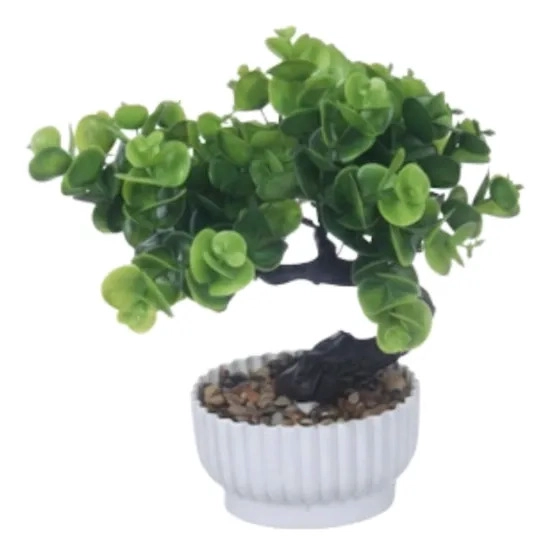 SET 2 PLANTA ARTIFICIAL INSPIRACION BONSAI DECORATIVO JHN - 3