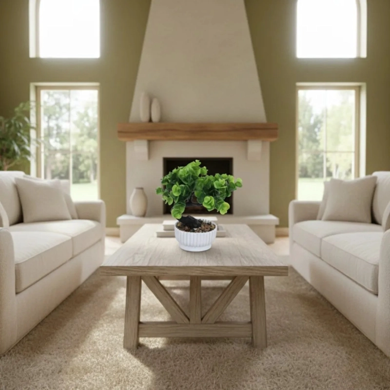 SET 2 PLANTA ARTIFICIAL INSPIRACION BONSAI DECORATIVO JHN - 10