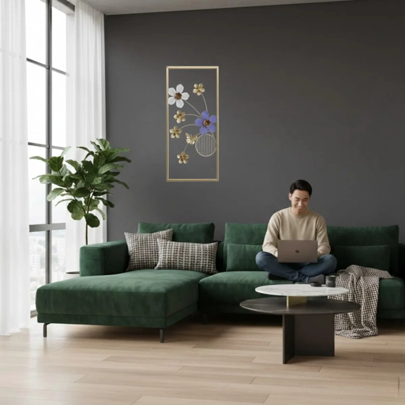 CUADRO DECORATIVO ARTE MURAL ADORNO ETE REO ELEGANCIA JHN - 6