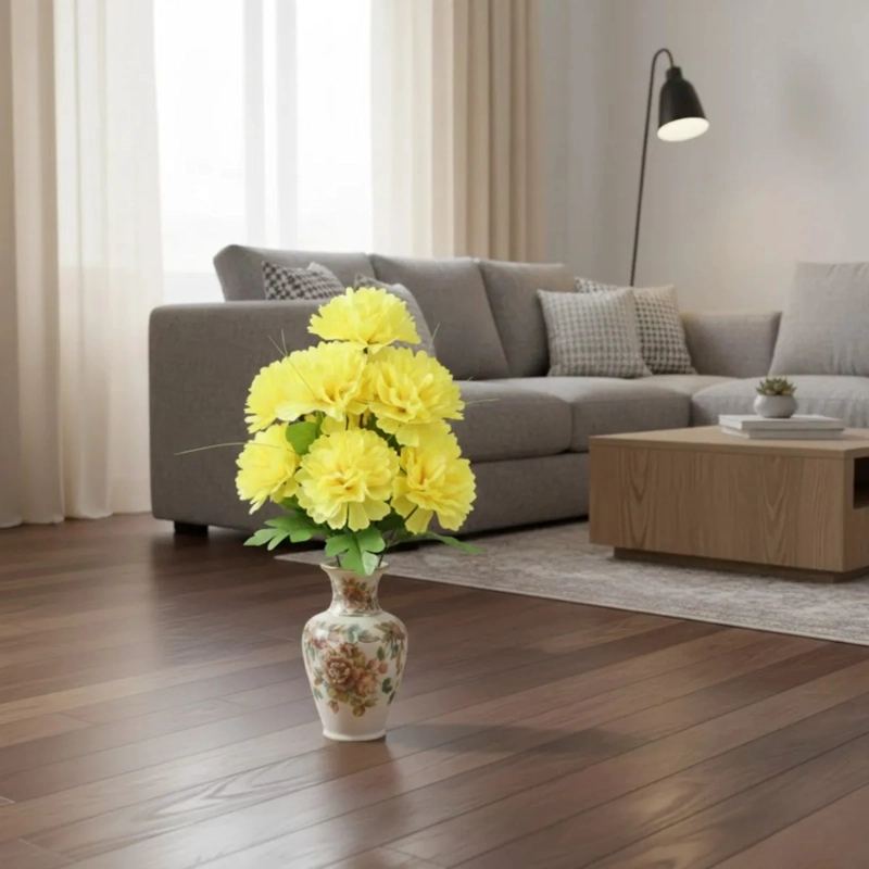 SET 3 RAMO FLORAL ARTIFICIAL DECORATIVO HOGAR ADORNO JHN - 10