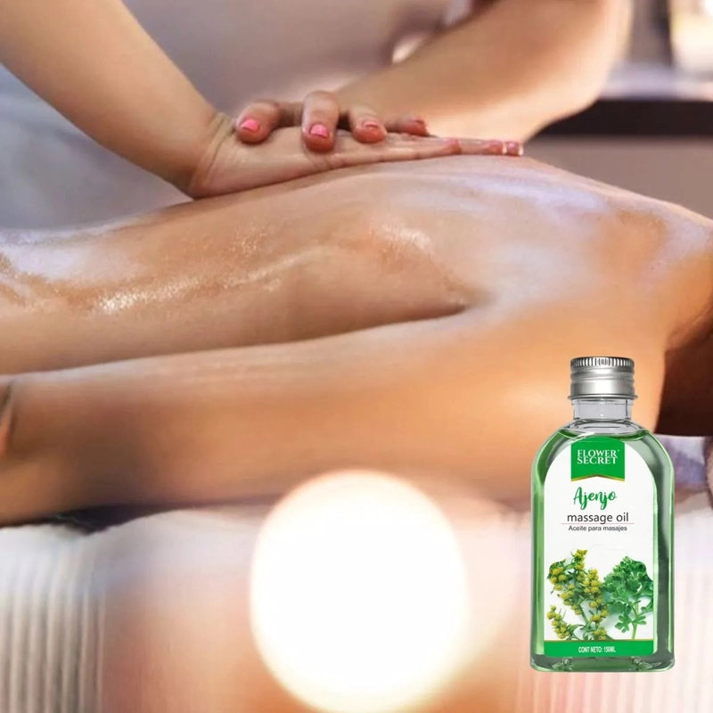 SET 2 ACEITES PARA MASAJE AJENJO CALMANTE REVITALIZA LAU - 2