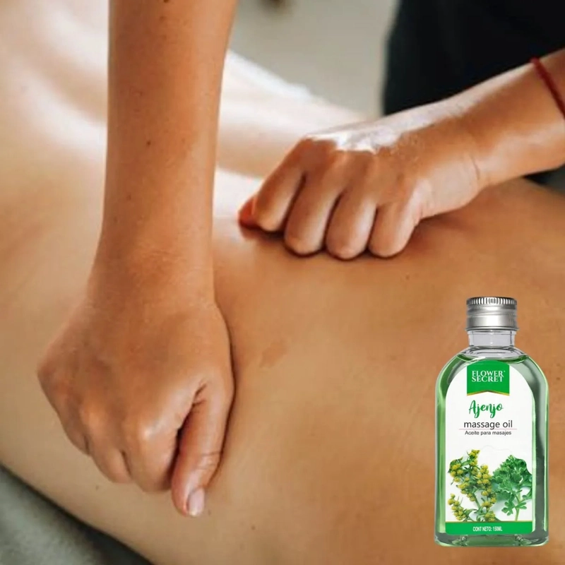 SET 2 ACEITES PARA MASAJE AJENJO CALMANTE REVITALIZA LAU - 7