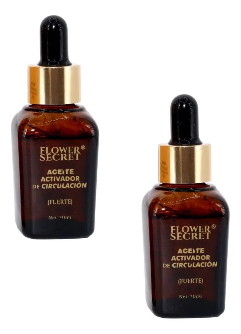 SET 3 ACEITES ACTIVADORES DE CIRCULACION MASAJE CORPORAL LAU - 4