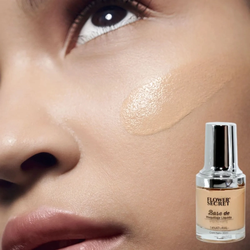 PAQ. 12 BASES DE MAQUILLAJE LIQUIDA MATTE BELLEZA LAU - 7
