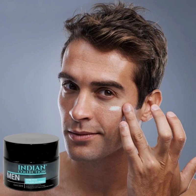 CREMA FACIAL DE HOMBRE ACIDO HIALURONICO HIDRATA LAU - 4
