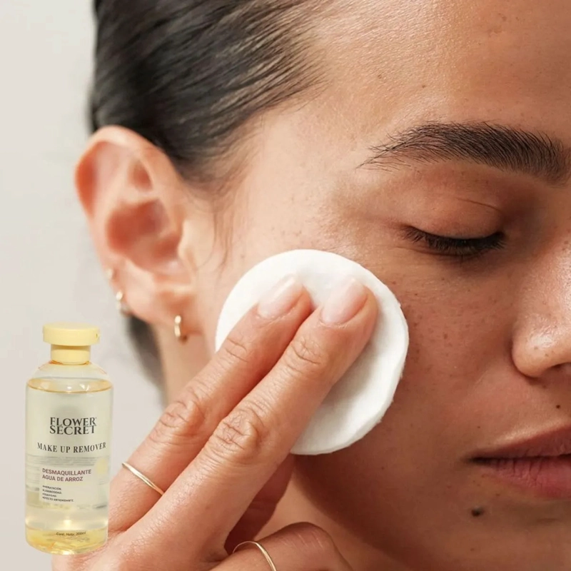 SET 3 DESMAQUILLANTE AGUA DE ARROZ REMUEVE MAQUILLAJE LAU - 9