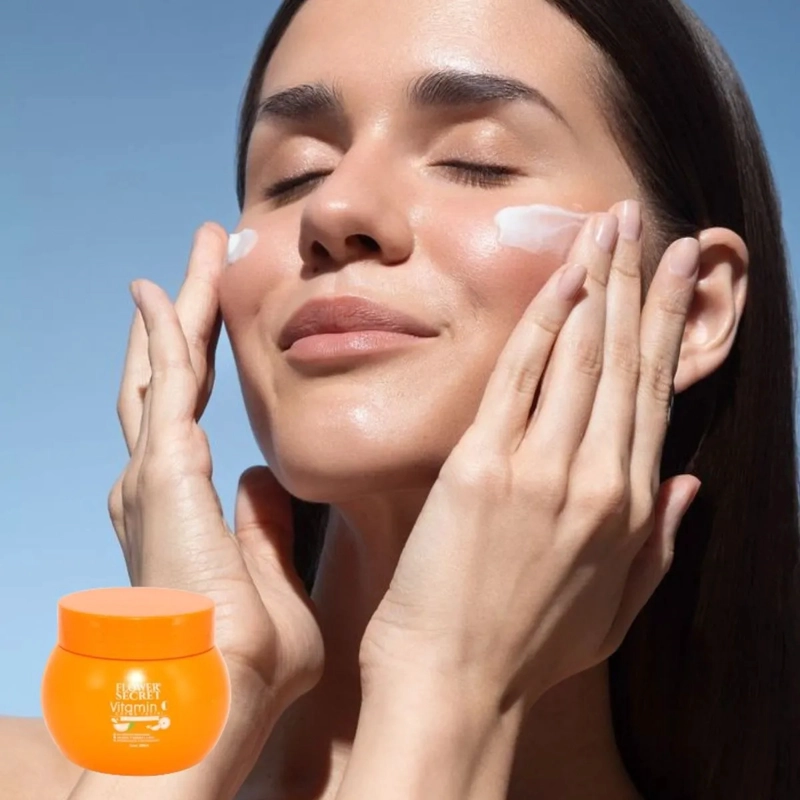 SET 2 CREMAS FACIALES VITAMINA C HIDRATAR UNIFICAR LAU - 5