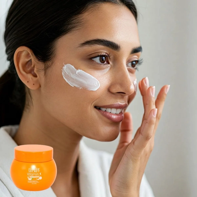 SET 2 CREMAS FACIALES VITAMINA C HIDRATAR UNIFICAR LAU - 8