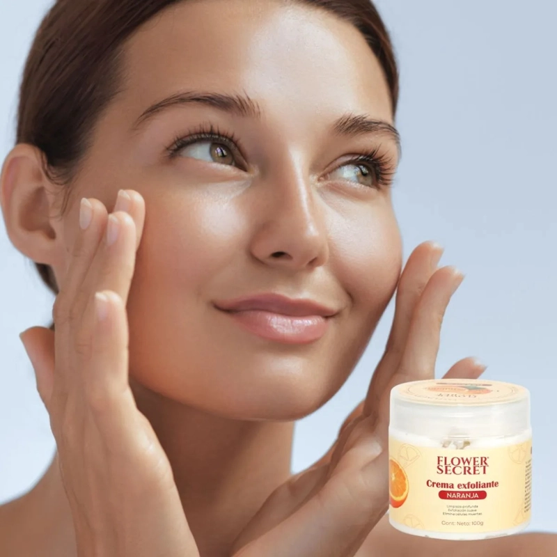 PAQ 12 CREMAS EXFOLIANTE FACIAL VITAMINA C LIMPIEZA LAU - 3