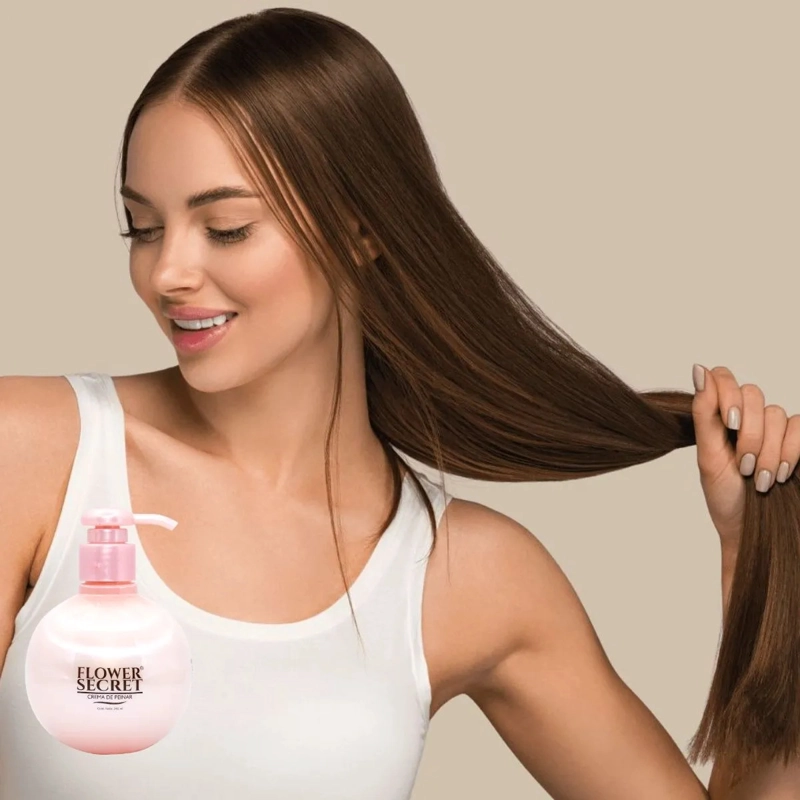 SET 6 CREMAS DE PEINAR COLOR ROSADO NUTRICION CABELLO LAU - 9
