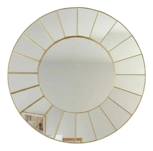 ESPEJO DECORATIVO PARED DISEÑO SOL MINIMALISTA MODERNO JHN - 3