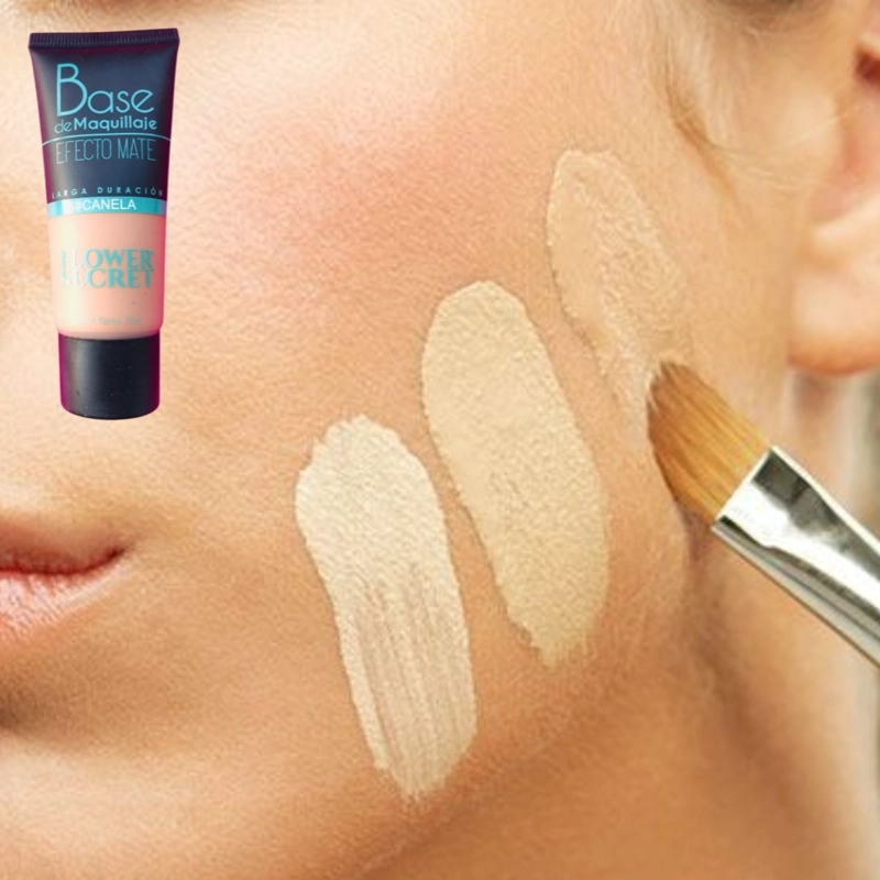 SET 5 BASES DE MAQUILLAJE LIQUIDA COBERTURA MEDIA LAU - 3