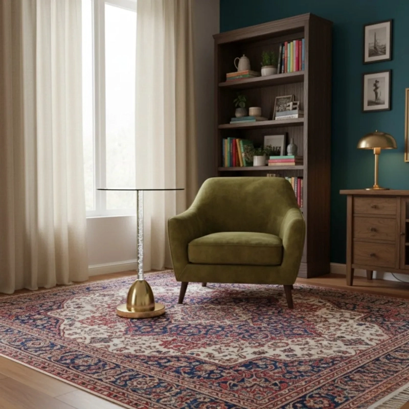 MESA DECORATIVA MODERNA MINIMALISTA DISEÑO BURBUJAS AJ - 8