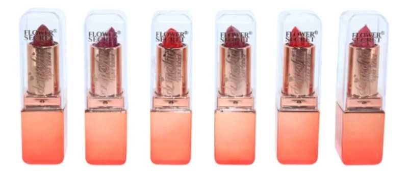 PAQ 24 LABIALES BARRA CREMOSOS EFECTO NATURAL ELEGANTE ALJ - 2