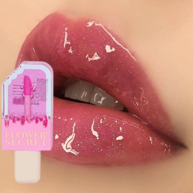 PAQ 24 BRILLOS LABIALES HIDRATANTES FORMA HELADO VOLUMEN ALJ - 5