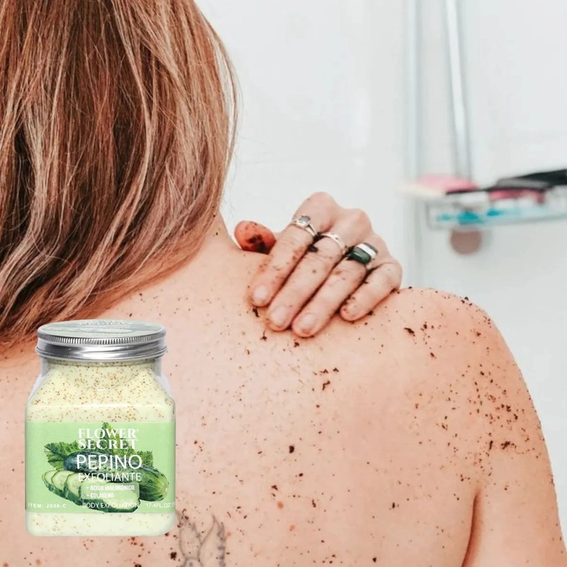 SET 2 CREMAS EXFOLIANTES CORPORAL PEPINO HIDRATA LAU - 3